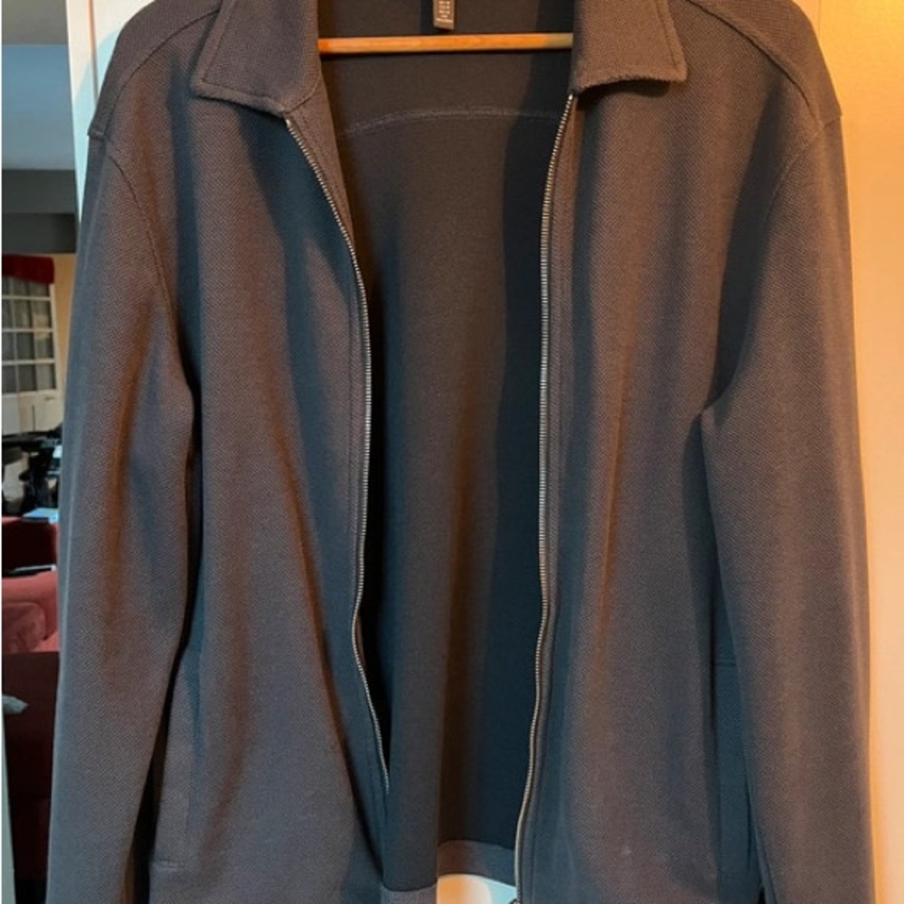 H&M Dark Gray Textured Jacket